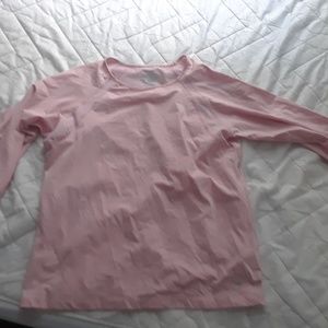 Champion workout pink long sleeve shirt